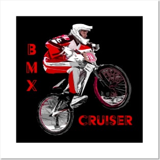 bmx cruiser Posters and Art